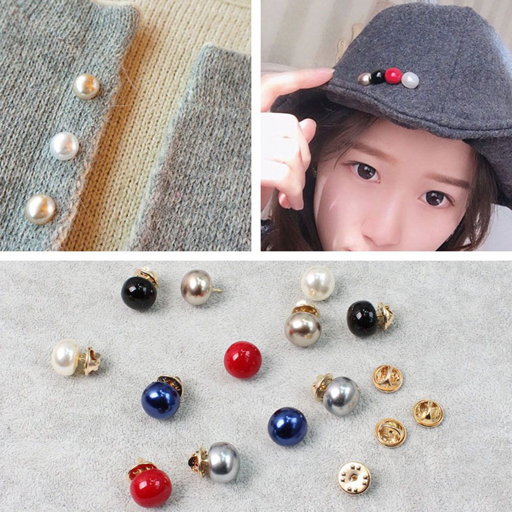 Ghim cài áo đính ngọc trai giả thời trang sang trọng