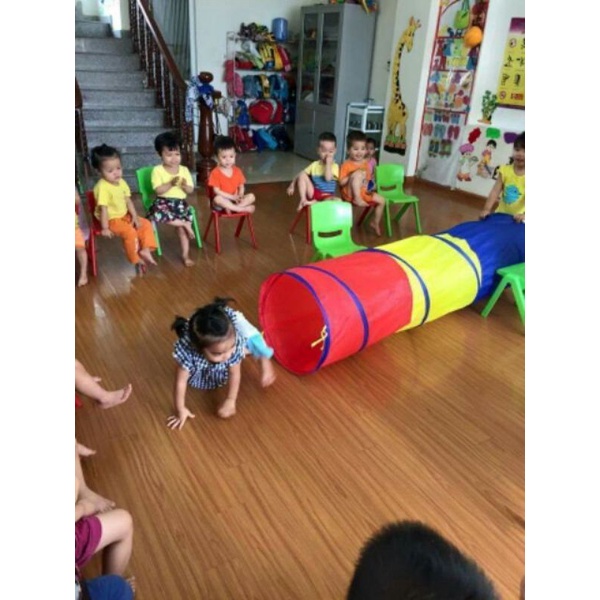 Ống chui 2 đầu, hầm chui cho bé.