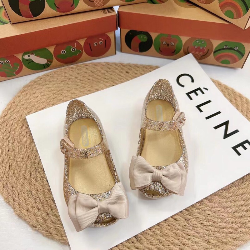 Giầy nhựa thạch mềm thơm melisa cho bé gái siêu đẹp🌸🌸🌸