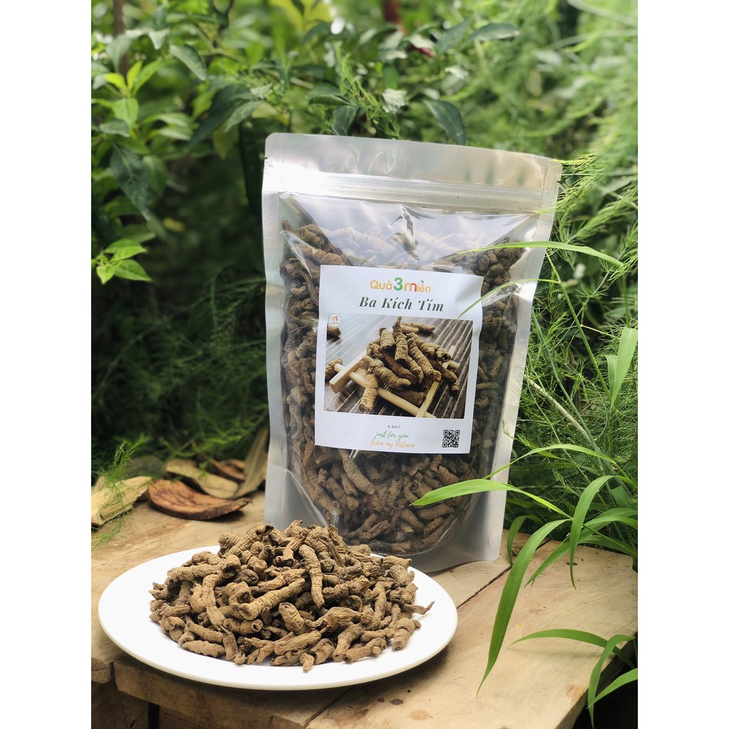 [SHOP MỚI-BÁN VÌ ĐAM MÊ] 500g Ba Kích Tím Quảng Ninh bổ thận, tráng dương, tăng cường sức khỏe nam giới