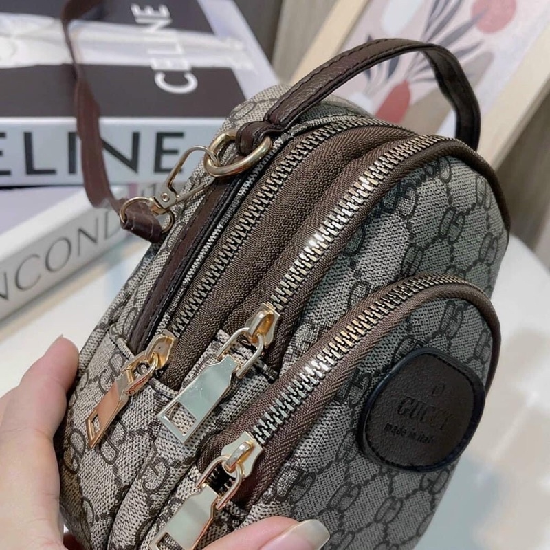 Túi Đeo Chéo Thời Trang Nữ Nhiều Ngăn Hoạ Tiết Siêu Đẹp