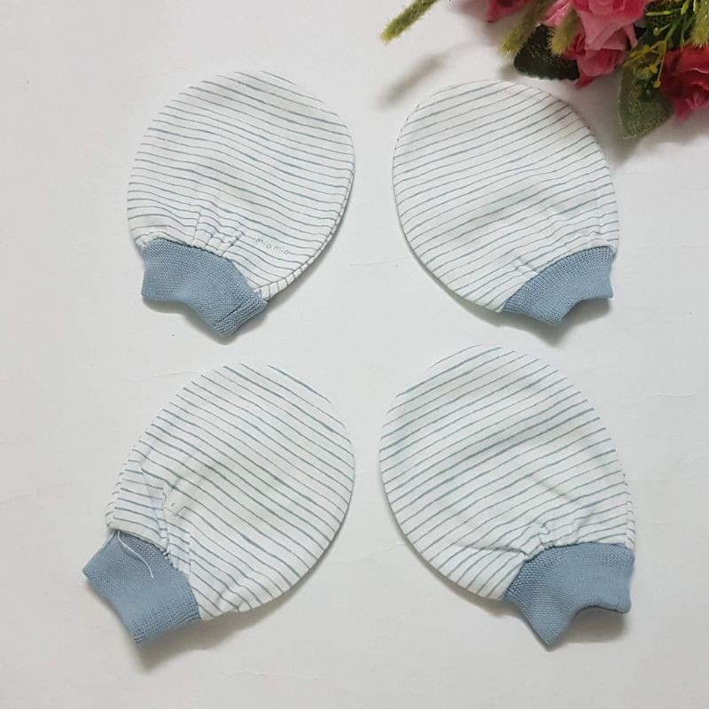 [CHÍNH HÃNG] SET 2 Đôi Bao Tay MIOMIO Cho Bé, Đầy Đủ Màu Sắc và Họa Tiết, 100% Cotton, An Toàn Cho Làn Da Em Bé