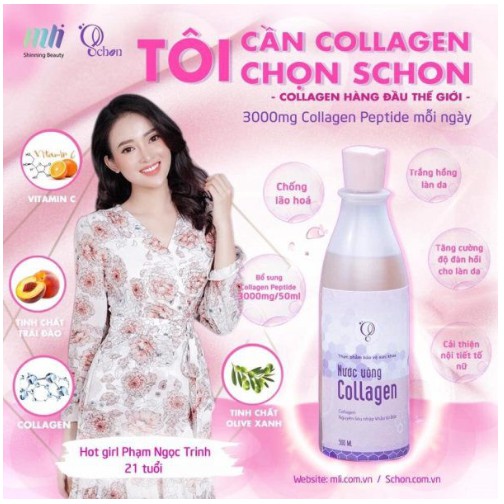 [CHÍNH HÃNG] Nước Uống Collagen Schon 500ml | BigBuy360 - bigbuy360.vn
