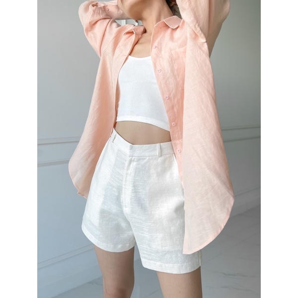 Quần short linen LIE SHORT | BigBuy360 - bigbuy360.vn