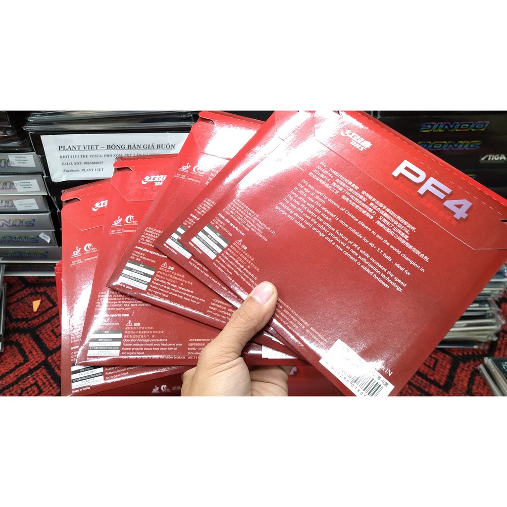 MẶT VỢT BÓNG BÀN DHS PF4