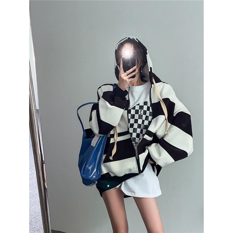 (HCM) Áo khoác thun sọc chống nắng chống tia UV cực tốt HOTTREND siêu xinh xắn thời trang hàn quốc cho các bạn trẻ KME S