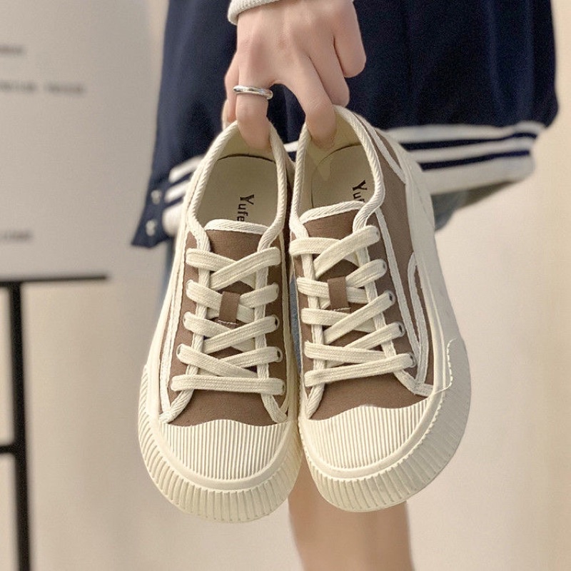 Giầy ba ta nữ 3 màu đen nâu xanh trẻ trung kiểu dáng thời trang Hàn Quốc êm chân Ulzzangshop520