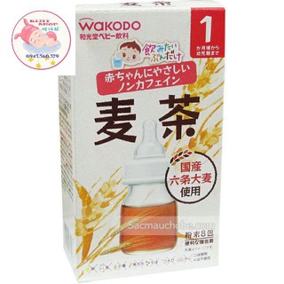 Trà lúa mạch Wakodo Nhật cho bé từ 1 tháng tuổi