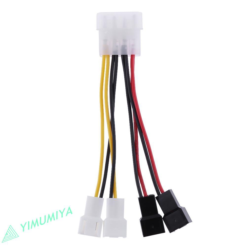 Cáp chuyển 4Pin Molex sang 3Pin nguồn cho quạt tản nhiệt máy tính