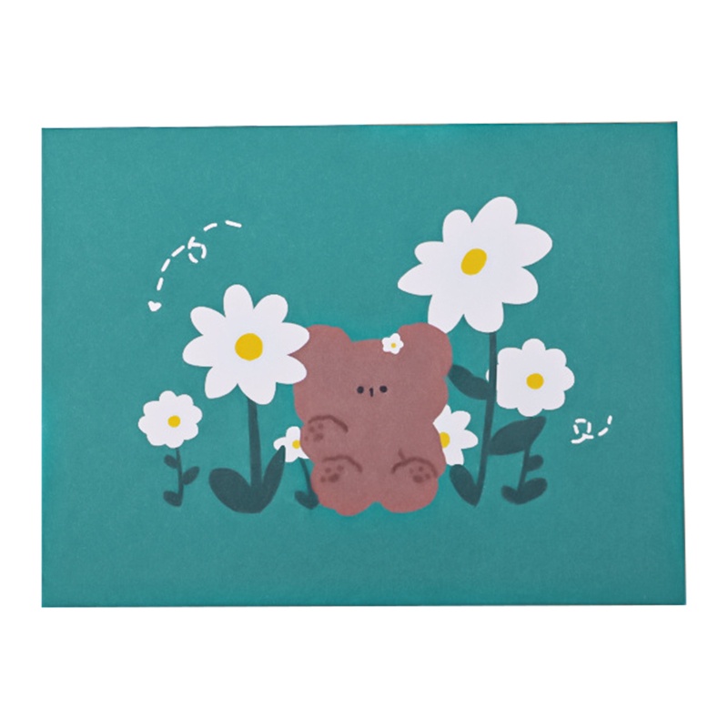 Thiệp Chúc Mừng Sinh Nhật Họa Tiết Hoạt Hình Dễ Thương