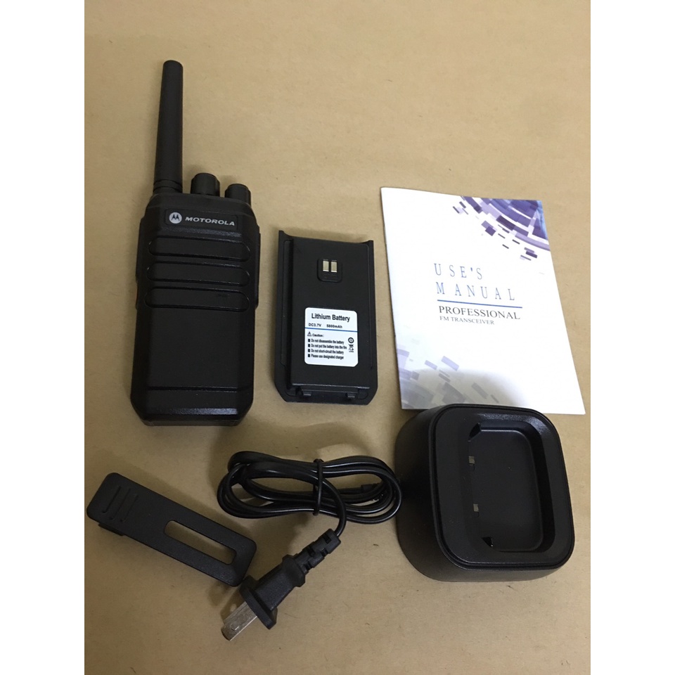 Bộ 9 Bộ đàm chất lượng cao Motorola CP818 (Siêu bền bỉ, Không lo bảo hành, cự ly liên lạc xa)