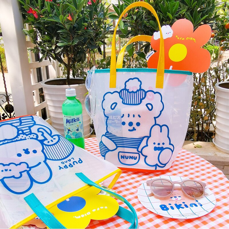 Túi Xách Nữ Trong Suốt Thời Trang Hàn**&&&*-- | BigBuy360 - bigbuy360.vn