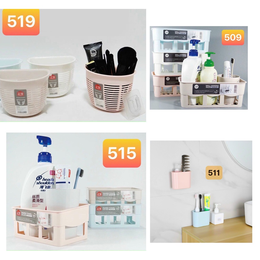 Kệ Dán Tường Đa Chức Năng Chữ Nhật HÀNG TỐT DÀY CAO CẤP KÈM MIẾNG DÁN SIÊU CHẮN