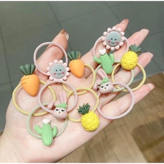 Set 10 Dây Cột Tóc Cho Bé Và Mẹ