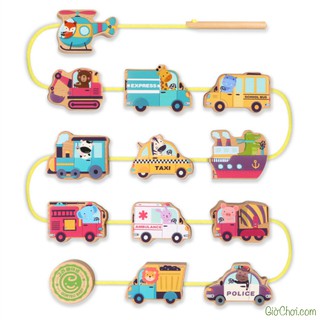 Xâu hạt gỗ phương tiện giao thông Goryeo Baby Hàn Quốc
