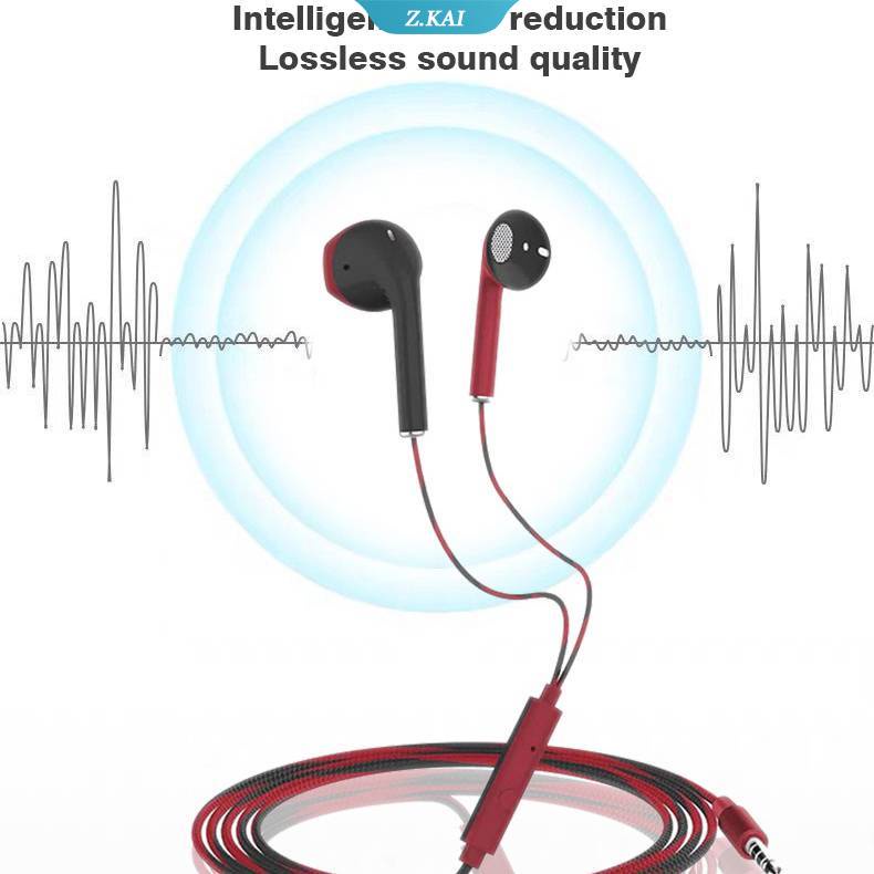 Tai Nghe Nhét Tai U24 Có Dây Jack 3.5MM Chống Ồn Cho Điện Thoại/PC/Laptop