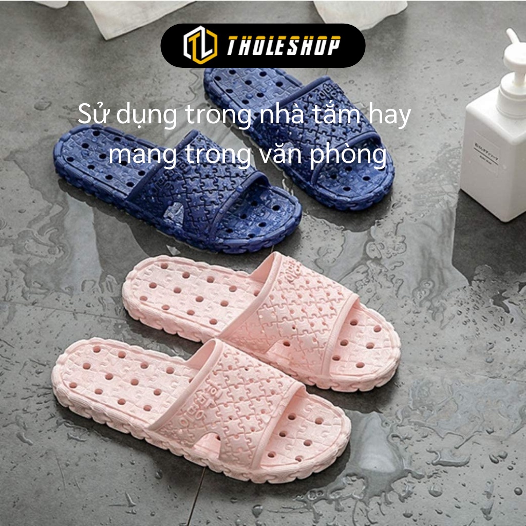 Dép Đi Trong Nhà - Dép Nam Nữ  Xốp Lỗ Thoát Nước Mang Nhà Tắm, Văn Phòng 7270