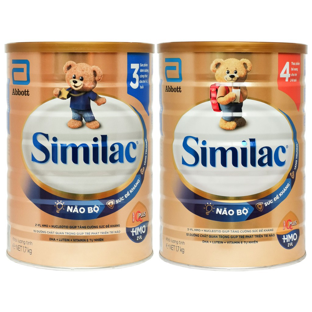 Sữa SIMILAC HMO 3 - 4 1.7KG