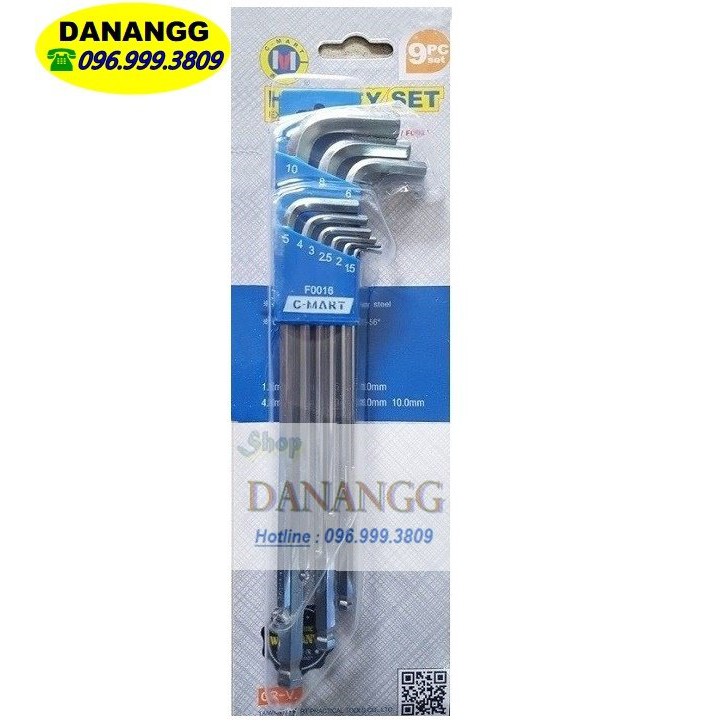 Bộ lục giác bi 9 cây đài loan