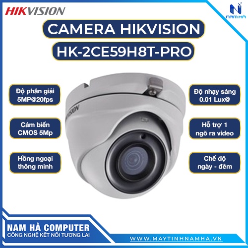 Camera HikVision HK-2CE59H8T-PRO 5.0M 4k