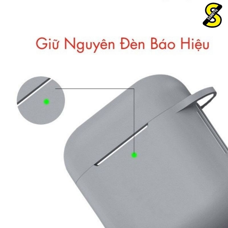 Vỏ Bảo Vệ Tai Nghe Airpods 1, Airpods 2 i11 i12 i18 i100 Tặng Kèm T