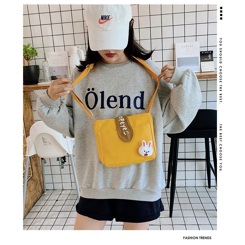Túi Đeo Chéo Hình Thú Dễ Thương