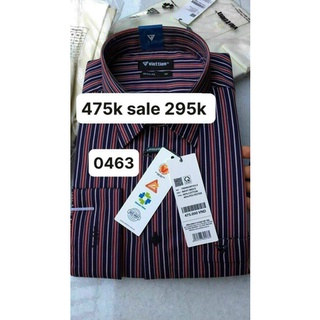 Việt tiến Áo Sơ mi dài tay  giá mác 475k sale 295k.