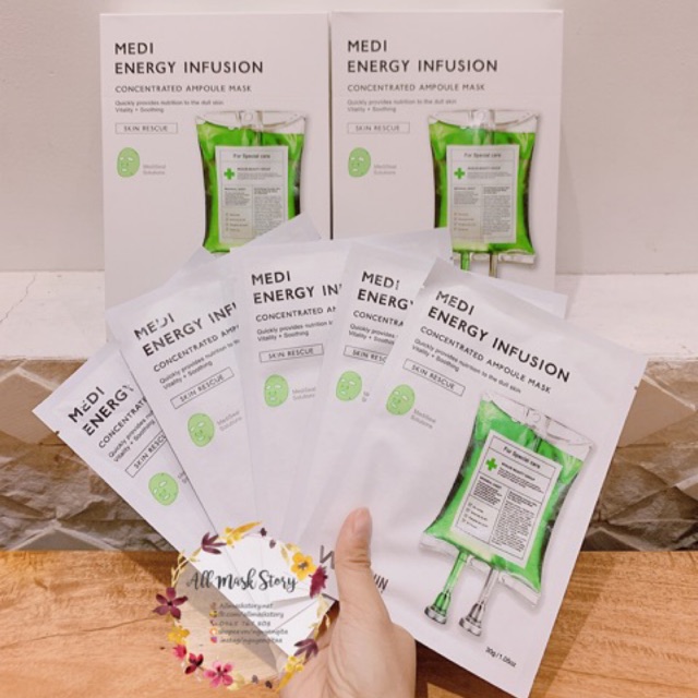 MẶT NẠ WONJIN EFFECT MEDI ENERGY INFUSION MASK