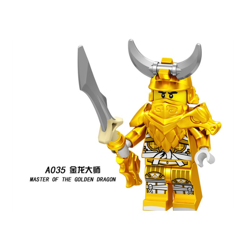 LEGO Mô Hình Nhân Vật Phim Hoạt Hình Ninjago Bằng Pvc