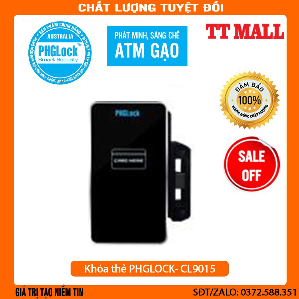 Khóa thẻ cho cửa tủ PHGLOCK- CL9015 chính hãng bảo hành 24 tháng .