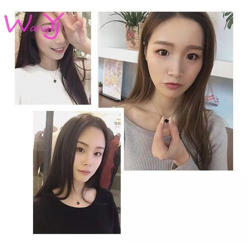 Vòng cổ Mạ Vàng 18K Mặt Hình Cỏ Bốn Lá Đơn Giản