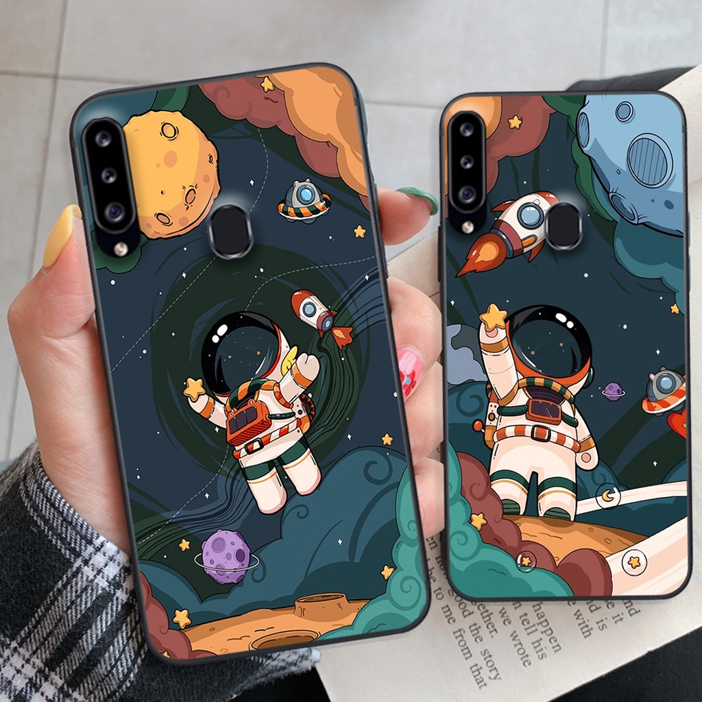 Ốp lưng Samsung A10s / A20s / A20 / A30 vũ trụ phi hành gia cực hot siêu cute-rẻ-bền