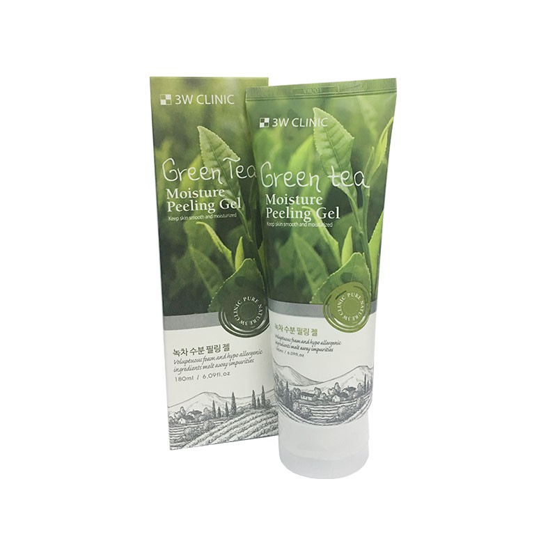 Gel Tẩy Tế Bào Chết Chiết Xuất Trà Xanh 3W Clinic (180 ml) | BigBuy360 - bigbuy360.vn