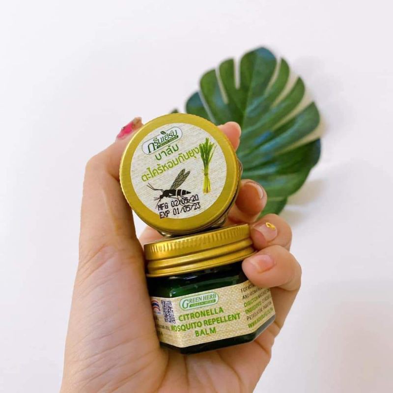 Cao bôi muỗi GREEN HERB Thái Lan