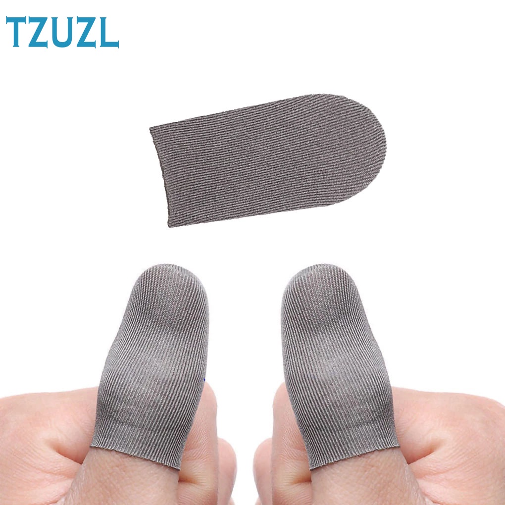 Cặp 2 miếng bọc ngón cái TZUZL chống đổ mồ hôi thiết kế chạm màn hình