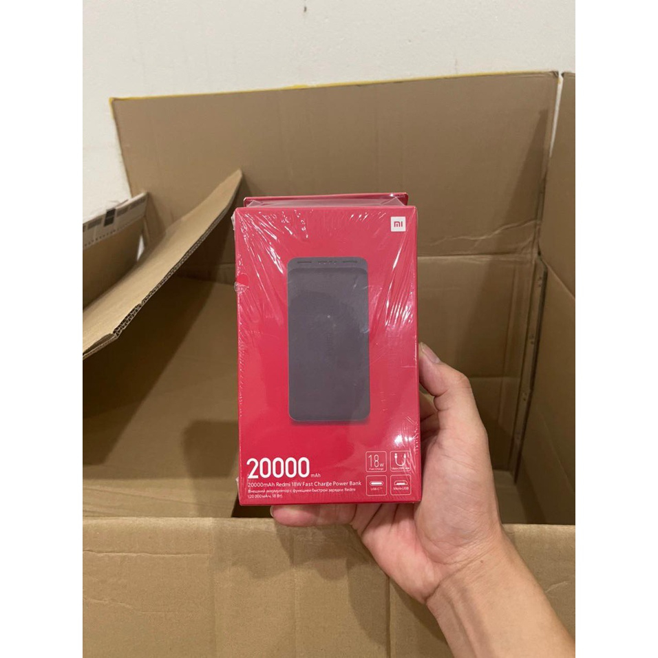 Sạc Dự Phòng /Xiaomi Redmi 20000mAh PB200LZM/Hỗ Trợ Sạc Nhanh/Gấu Mèo Oder