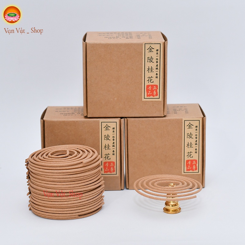 Nhang Khoanh Trầm Hương, nhang vòng- Thích hợp sử dụng cho lư hương