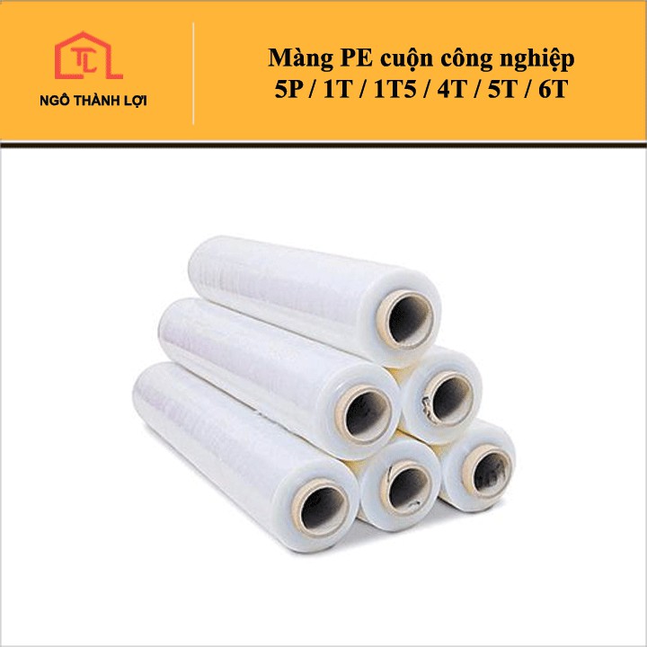 Màng bọc PE cuộn 5T / 6T - Màng bọc công nghiệp