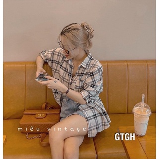 Sơ mi kẻ hot hit
