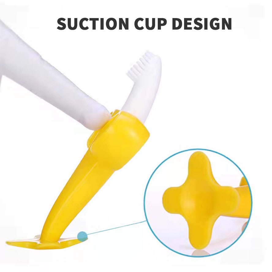 Đồ chơi gặm răng nướu silicone thiết kế nhiều mẫu tùy chọn hoạt hình đáng yêu dành cho trẻ em
