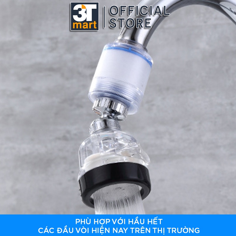 Bộ LỌC KHỬ CLO DƯ trong nguồn nước gắn vòi C'MON BLC-01