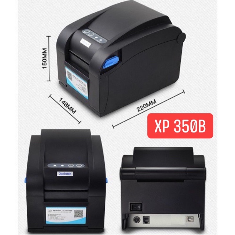 [Mã 154ELSALE2 giảm 7% đơn 300K] Máy In Nhiệt In Đơn Hàng TMDT ghtk shopee tiki sapo… Xprinter XP350B XP350BM