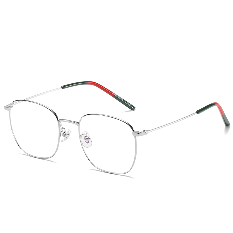 Mắt kính gọng kim loại chống bức xạ phong cách Hàn Quốc thời trang cho nữ