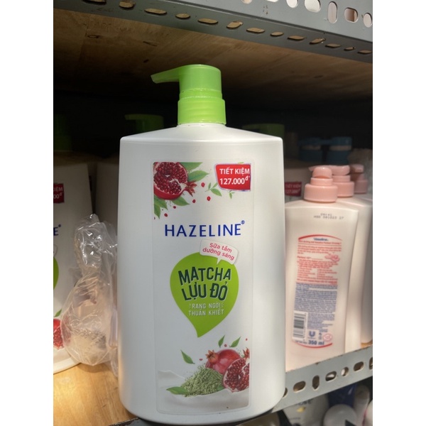Sữa tắm Hazeline 1.2kg yến mạch dâu tằm