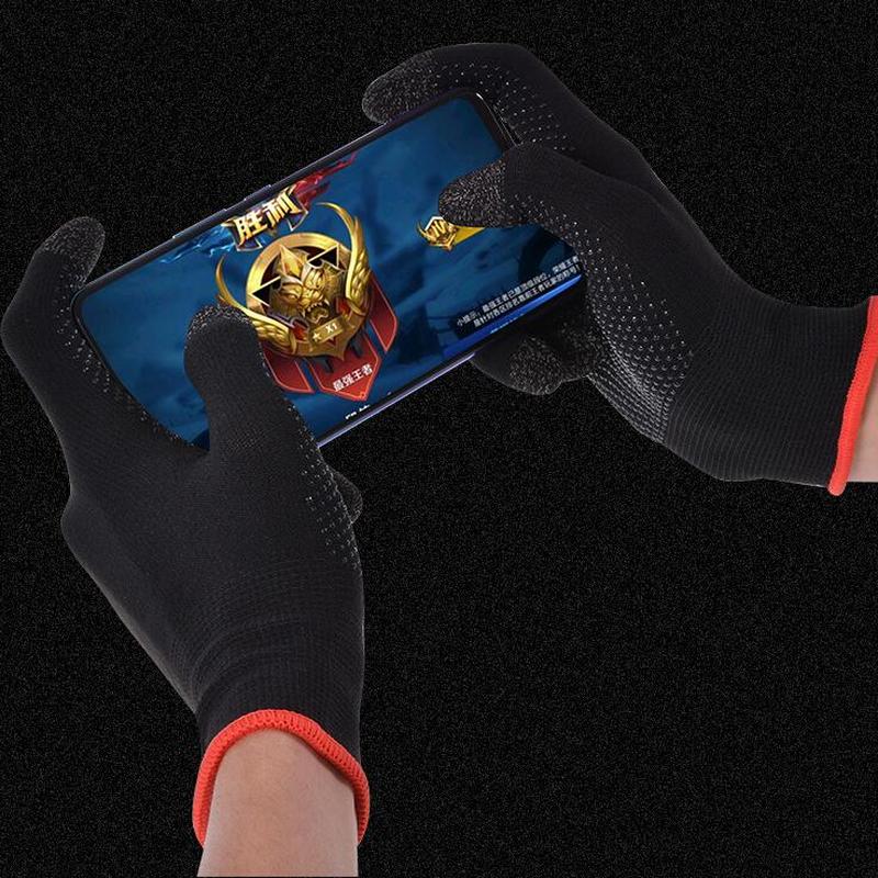 Roselife 1 Pair Touch Screen Sensitive Breathable Gaming handmade Gloves Wear-resistant Sweat-proof Sunscreen Warm Gloves