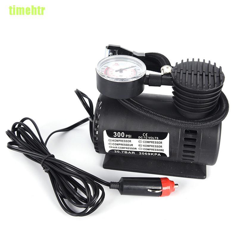 Máy Bơm Hơi Mini Timehtr 300psi 12v