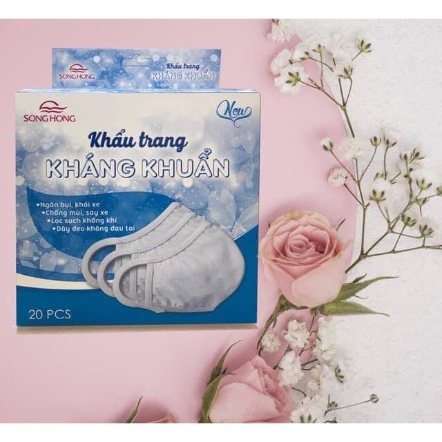 Khẩu Trang Vải Kháng Khuẩn SONGHONG - Giặt Tái Sử Dụng 30 Lần - (1 chiếc) | BigBuy360 - bigbuy360.vn