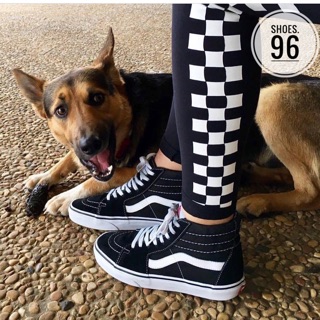 |ảnh thật| vans sk8 hi classic black