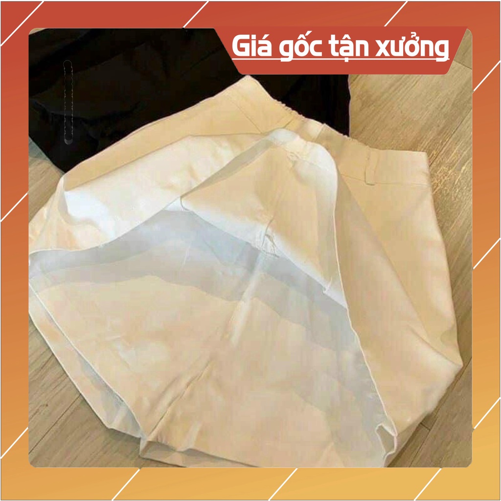Quần Giả Váy Kaki Dáng Chữ A / Mix Đồ Năng Động