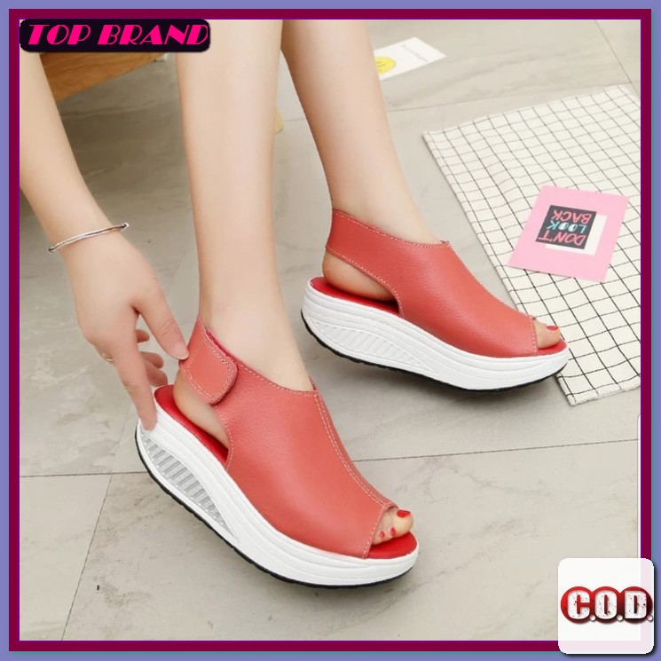Dép xỏ ngón bằng cao su nhẹ cho nữ MX245 Selomita Sdw319 - Red, 37